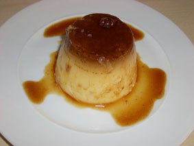 Flan de huevos