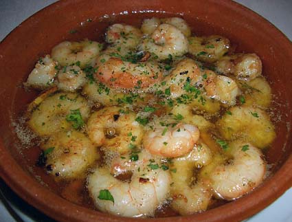 Garlic shrimp